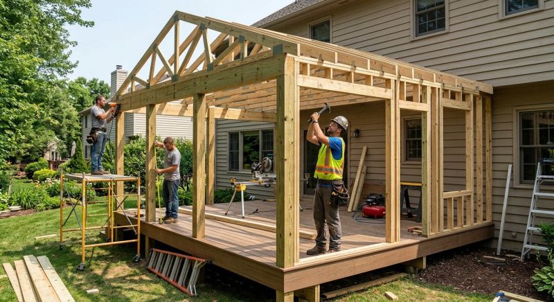Deck Enclosure Construction in Longmont, CO