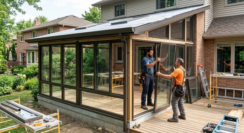 Lanai Enclosure Installation in Austin, TX