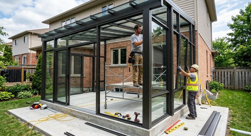 Patio Enclosure Installation in Dallas, TX