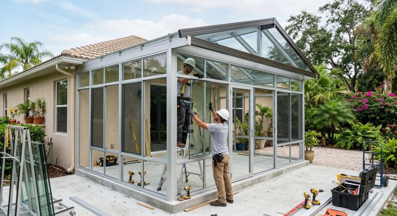 Solarium Construction in Austin, TX