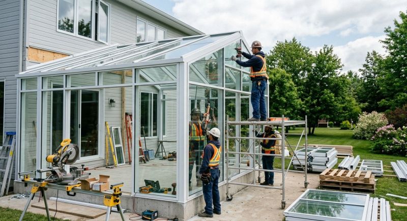 Solarium Installation in Asheville, NC
