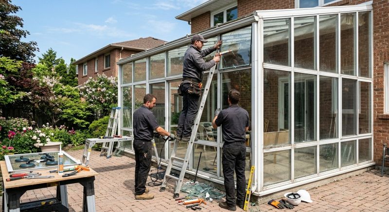 Solarium Repair in Asheville, NC