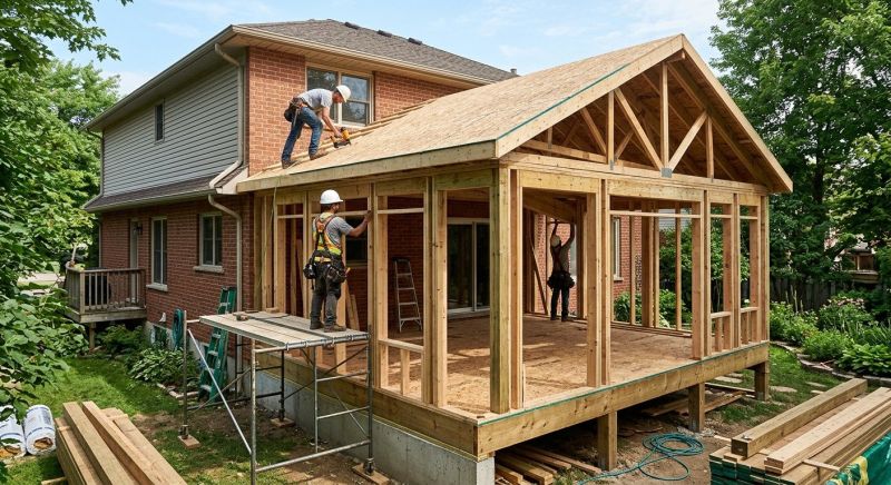 Sunroom Addition Construction in Knoxville, TN
