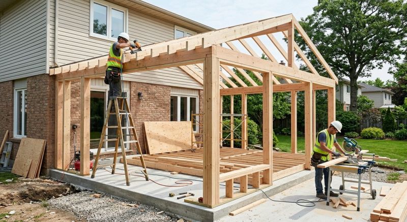 Sunroom Addition Construction in Longmont, CO