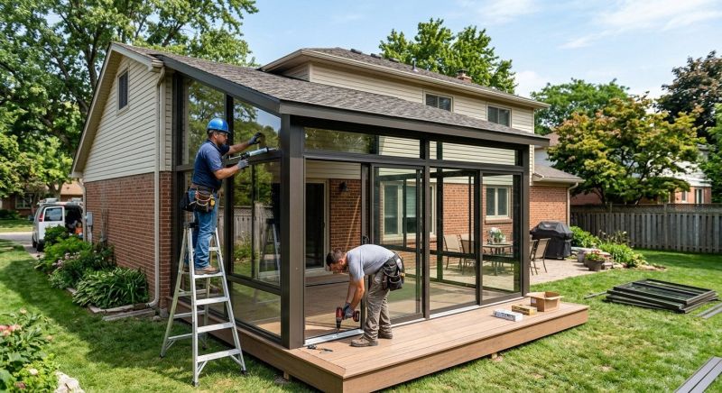 Three Season Room Construction in Longmont, CO
