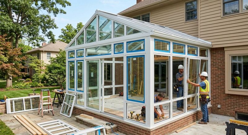 All Season Room Installation in Asheville, NC